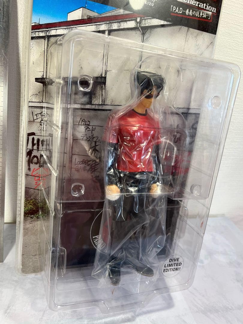 クローズ WORST キョウスケ フィギュアセット レッドシャツ・グリーン